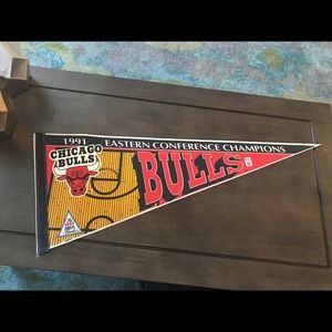 Vintage Pennant Chicago Bulls ‘91 Eastern Champs